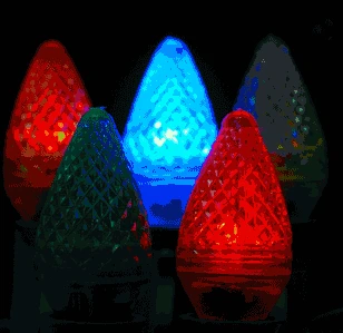Twinkle Multi C7 LED Replacement Bulbs 25 Pack 2 Twinkle Multi C7 LED Replacement Bulbs 25 Pack - Image 2