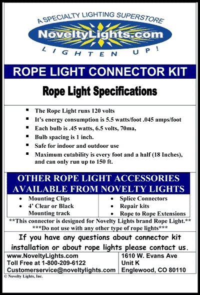 150 Ft Blue Rope Light Spool 1/2" 120 Volt *ON SALE* 3 150 Ft Blue Rope Light Spool 1/2" 120 Volt *ON SALE* - Image 3