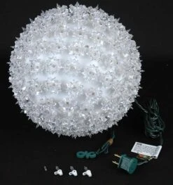 Clear 150 Light Starlight Sphere 10" -Christmas Lights Series 0001745 clear 150 light starlight sphere 10