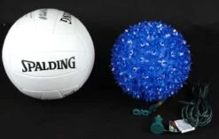 Blue 100 Light Starlight Sphere 7.5" -Christmas Lights Series 0002201 blue 100 light starlight sphere 75