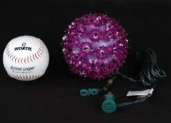 Purple 50 Light Mini Starlight Sphere 6" -Christmas Lights Series 0002236 purple 50 light mini starlight sphere 6