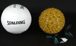 Gold 100 Light Starlight Sphere 7.5" -Christmas Lights Series 0003439 gold 100 light starlight sphere 75