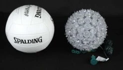 Silver 100 Light Starlight Sphere 7.5" -Christmas Lights Series 0003450 silver 100 light starlight sphere 75