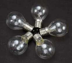 25 Pack Of Clear S11 10 Watt Bulbs Intermediate Base E17 -Christmas Lights Series 0003613 25 pack of clear s11 10 watt bulbs intermediate base e17
