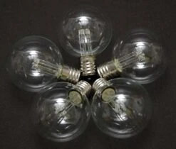 Warm White LED G50 Globe Bulbs - 25pk -Christmas Lights Series 0003944 warm white led g50 globe bulbs 25pk