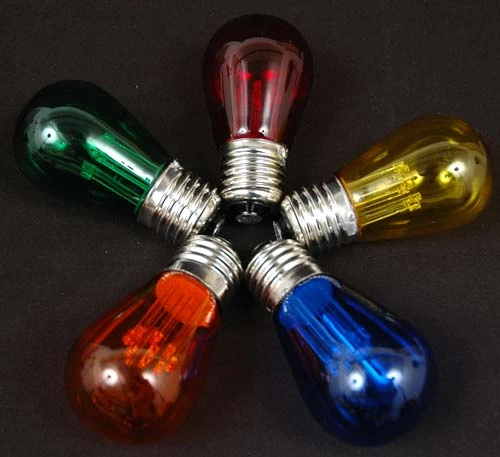 Multi S14 LED Medium Base E26 Bulbs W/ 9 LEDs - 25pk 11 Multi S14 LED Medium Base E26 Bulbs W/ 9 LEDs - 25pk - Image 11