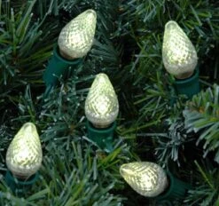 Twinkle Warm White C7 LED Replacement Bulbs 25 Pack -Christmas Lights Series 0004058 twinkle warm white c7 led replacement bulbs 25 pack