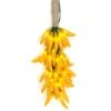 Yellow Chili Pepper Cluster Ristras 50 Light