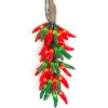 Red And Green Chili Pepper Cluster Ristras 50 Light
