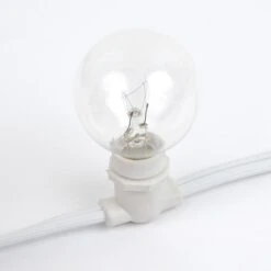 25' White Commercial Grade Stringer 25 Candelabra (e12) Base Sockets 10 25' White Commercial Grade Stringer 25 Candelabra (e12) Base Sockets -Christmas Lights Series 0005024 25 white commercial grade stringer 25 candelabra e12 base sockets