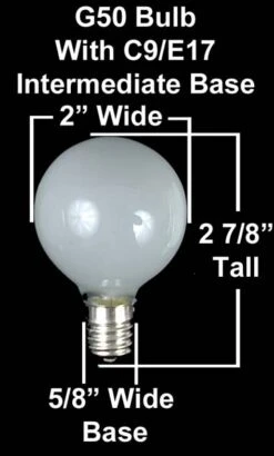 100 G50 Globe Light String Set With Frosted Bulbs On Brown Wire -Christmas Lights Series 0005295 100 g50 globe light string set with frosted bulbs on brown wire