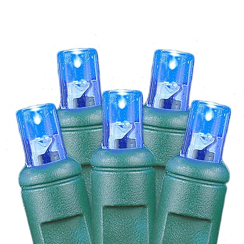 Blue LED Net Lights 4x6 Green Wire 3 Blue LED Net Lights 4x6 Green Wire - Image 3