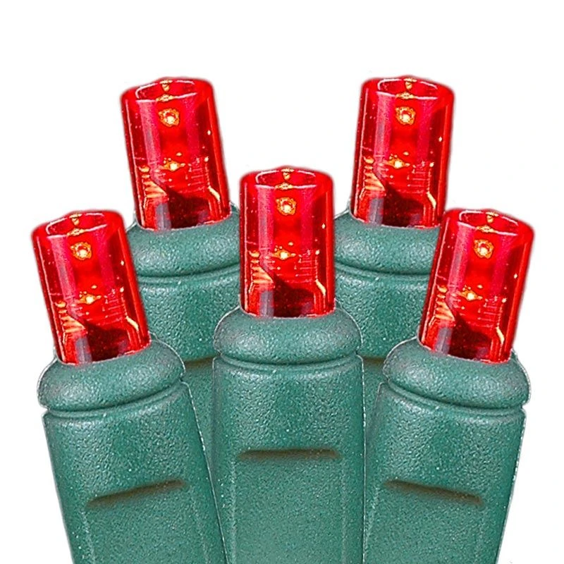 Red LED Net Lights 4x6 Green Wire 3 Red LED Net Lights 4x6 Green Wire - Image 3