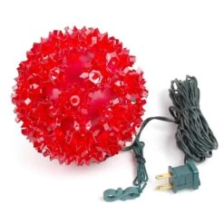 50 Red LED 6" Sphere 7 50 Red LED 6" Sphere -Christmas Lights Series 0007438 50 red led 6 sphere