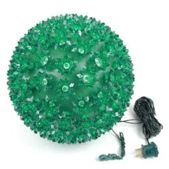 150 Green LED 10" Sphere 7 150 Green LED 10" Sphere -Christmas Lights Series 0007477 150 green led 10 sphere