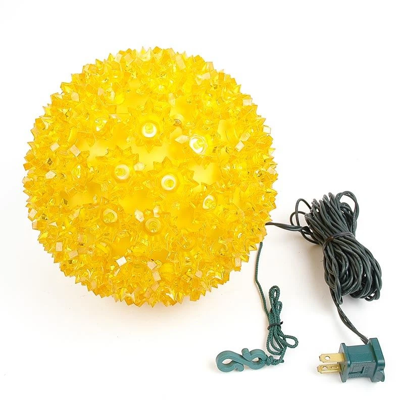 100 Yellow LED 7.5" Sphere 3 100 Yellow LED 7.5" Sphere - Image 3