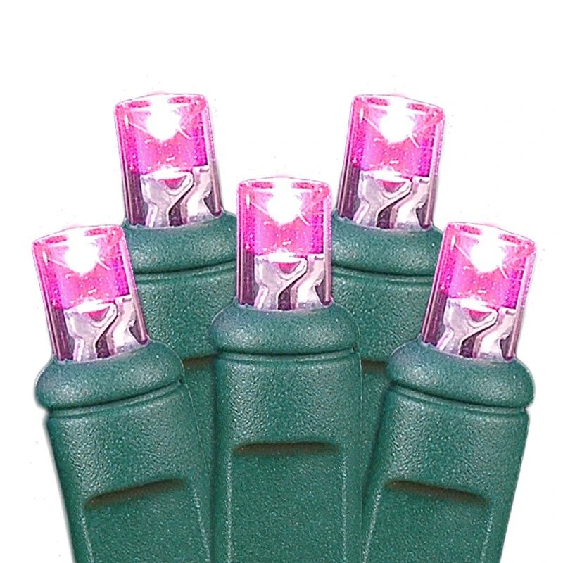 Pink LED Net Lights 4x6 Green Wire 3 Pink LED Net Lights 4x6 Green Wire - Image 3