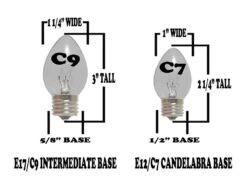 330' Suspended Brown Commercial Grade Stringer 264 Intermediate (e17) Base Sockets -Christmas Lights Series 0008265 330 suspended brown commercial grade stringer 264 intermediate e17 base sockets