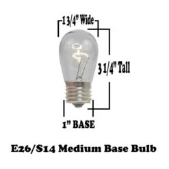 5 Pack Blue S14 LED Medium Base E26 Bulbs W/ 9 LEDs -Christmas Lights Series 0008487 5 pack blue s14 led medium base e26 bulbs w 9 leds