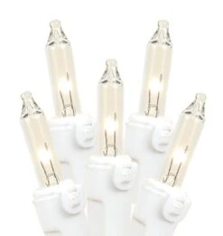 Clear 100 Light Random Twinkle Mini Lights 50' White Wire - Non Connectable 7 Clear 100 Light Random Twinkle Mini Lights 50' White Wire - Non Connectable -Christmas Lights Series 0009995 clear 100 light random twinkle mini lights 50 white wire non connectable