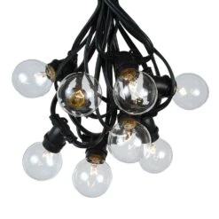 25 Clear G50 Commercial Grade Intermediate Base Light Set -Christmas Lights Series 0011514 25 clear g50 commercial grade intermediate base light set