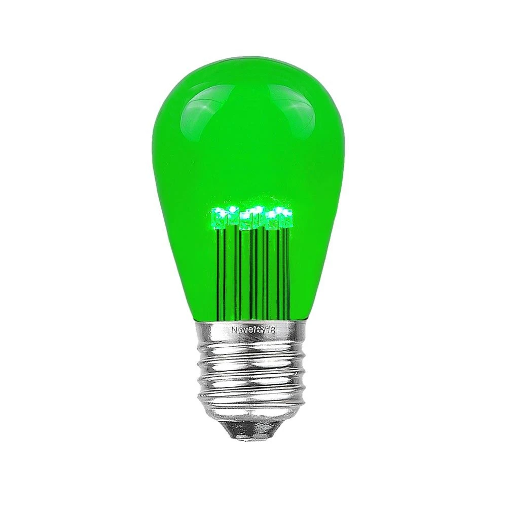 Multi S14 LED Medium Base E26 Bulbs W/ 9 LEDs - 25pk 10 Multi S14 LED Medium Base E26 Bulbs W/ 9 LEDs - 25pk - Image 10