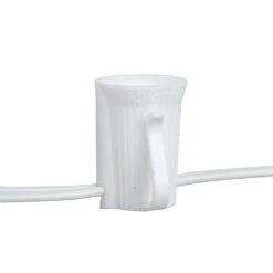 Premium Commercial Grade C9 1000' Spool 30" Spacing 8 Amp White Wire -Christmas Lights Series 0013712 premium commercial grade c9 1000 spool 30 spacing 8 amp white wire