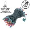 Connect 10 Multi Christmas Mini Lights 100 Light 50 Feet Long