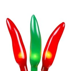 Red And Green Chili Pepper Cluster Ristras 50 Light 5 Red And Green Chili Pepper Cluster Ristras 50 Light -Christmas Lights Series 0015850 red and green chili pepper cluster ristras 50 light