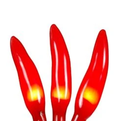 Red Chili Pepper Cluster Ristras 50 Light -Christmas Lights Series 0015851 red chili pepper cluster ristras 50 light