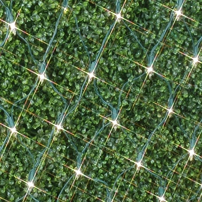 2' X 10' Super Bright Clear Net Lights - Green Wire 3 2' X 10' Super Bright Clear Net Lights - Green Wire - Image 3