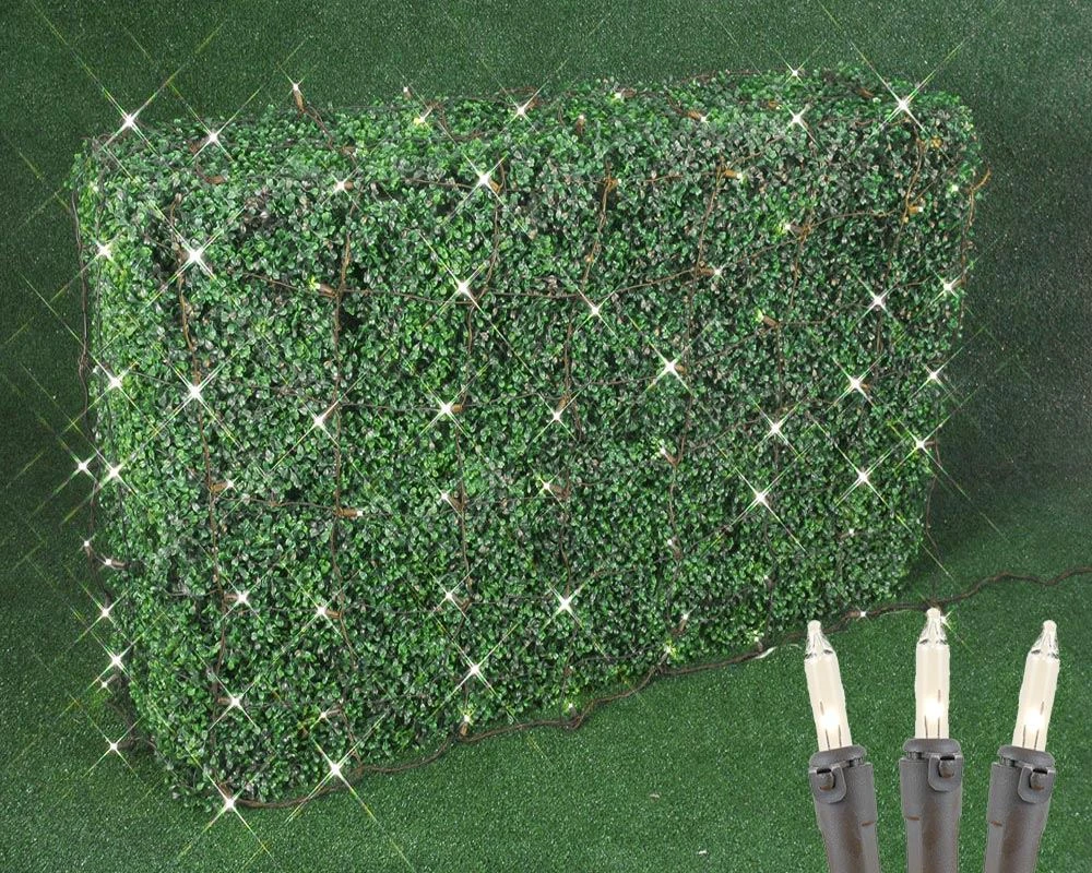 4' X 6' Super Bright Clear Net Lights - Brown Wire 2 4' X 6' Super Bright Clear Net Lights - Brown Wire - Image 2