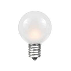 100 G30 Globe String Light Set With Frosted White Bulbs On Green Wire 10 100 G30 Globe String Light Set With Frosted White Bulbs On Green Wire -Christmas Lights Series 0018320 100 g30 globe string light set with frosted white bulbs on green wire