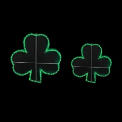 24" Shamrock LED St. Patrick's Day Motif 6 24" Shamrock LED St. Patrick's Day Motif -Christmas Lights Series 0018622 24 shamrock led st patricks day motif