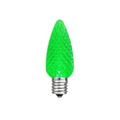 Green C7 LED Replacement Bulbs 25 Pack 5 Green C7 LED Replacement Bulbs 25 Pack -Christmas Lights Series 0019572 green c7 led replacement bulbs 25 pack
