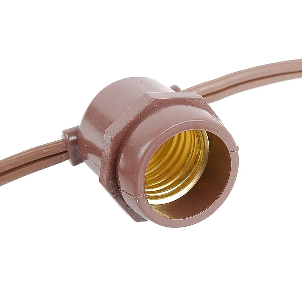 37.5' Brown Commercial Grade Stringer (E26 Base) 2 37.5' Brown Commercial Grade Stringer (E26 Base) - Image 2