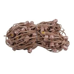 330' Brown Commercial Grade Stringer (E26 Base) -Christmas Lights Series 0020073 330 brown commercial grade stringer e26 base