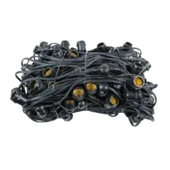 330' Black Commercial Grade Stringer (E26 Base) -Christmas Lights Series 0020079 330 black commercial grade stringer e26 base
