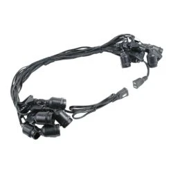 48' Suspended Black Commercial Grade Stringer (E26) Base) -Christmas Lights Series 0020099 48 suspended black commercial grade stringer e26 base