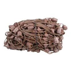 330' Suspended Brown Commercial Grade Stringer (E26 Base) -Christmas Lights Series 0020105 330 suspended brown commercial grade stringer e26 base