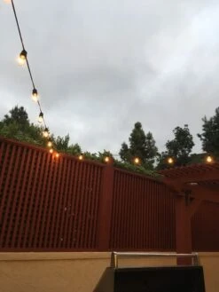 37.5' White Commercial Grade Stringer (E26 Base) -Christmas Lights Series 0020634 375 white commercial grade stringer e26 base