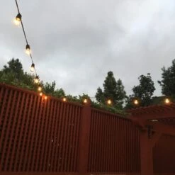 37.5' Brown Commercial Grade Stringer (E26 Base) 8 37.5' Brown Commercial Grade Stringer (E26 Base) -Christmas Lights Series 0020652 375 brown commercial grade stringer e26 base