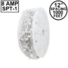 Premium Commercial Grade C9 1000' Spool 12" Spacing 8 Amp White Wire