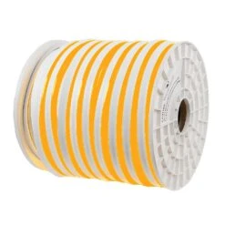 150 Ft Amber LED Neon Flex Rope Light Spool 120 Volt -Christmas Lights Series 0022446 150 ft amber led neon flex rope light spool 120 volt