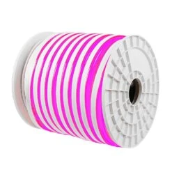 150 Ft Pink LED Neon Flex Rope Light Spool 120 Volt -Christmas Lights Series 0022452 150 ft pink led neon flex rope light spool 120 volt
