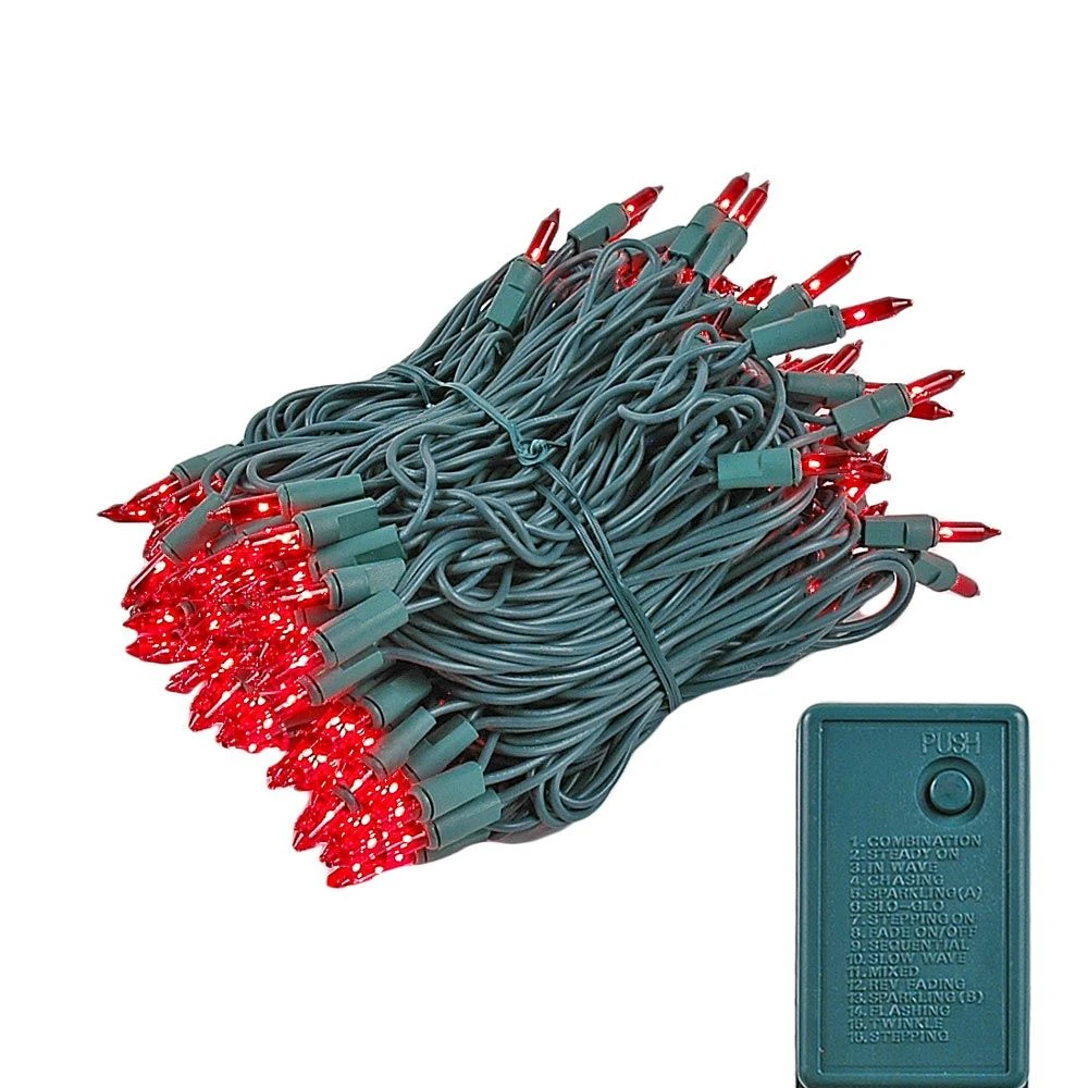 Red Multi Function Chasing Christmas Lights 2 Red Multi Function Chasing Christmas Lights - Image 2