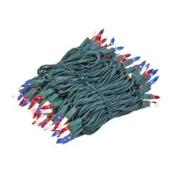 Red/White/Blue Multi Function Chasing Christmas Lights -Christmas Lights Series 0022671 redwhiteblue multi function chasing christmas lights