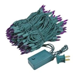 Purple Multi Function Chasing Christmas Lights -Christmas Lights Series 0022678 purple multi function chasing christmas lights