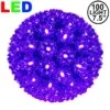 100 Purple LED 7.5" Sphere