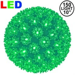 150 Green LED 10" Sphere